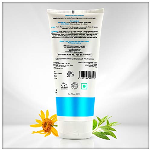 Vedic Line Vedicline Shampoo with Arnica and Tea Tree, Minimize Dandruff & Oily Scalp, Gives Natural Volume to Hair, 200ml - Image 3