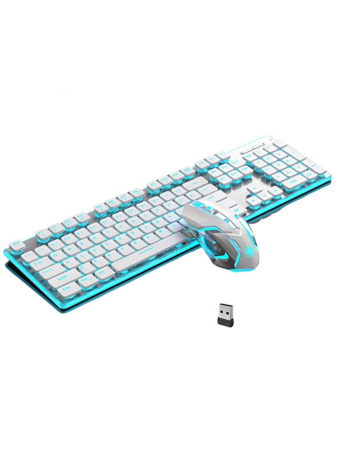KUYING New Wireless Keyboard Mouse Office Esports Set