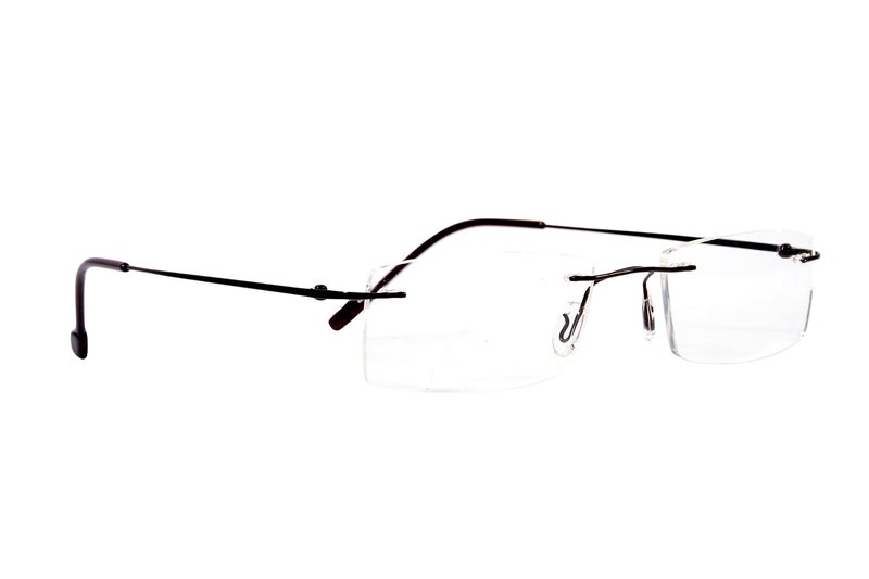 Redex Titanium Glasses Frame, Rimless Frameless Optical Eyewear Eyeglasses for Men and Women - Image 2