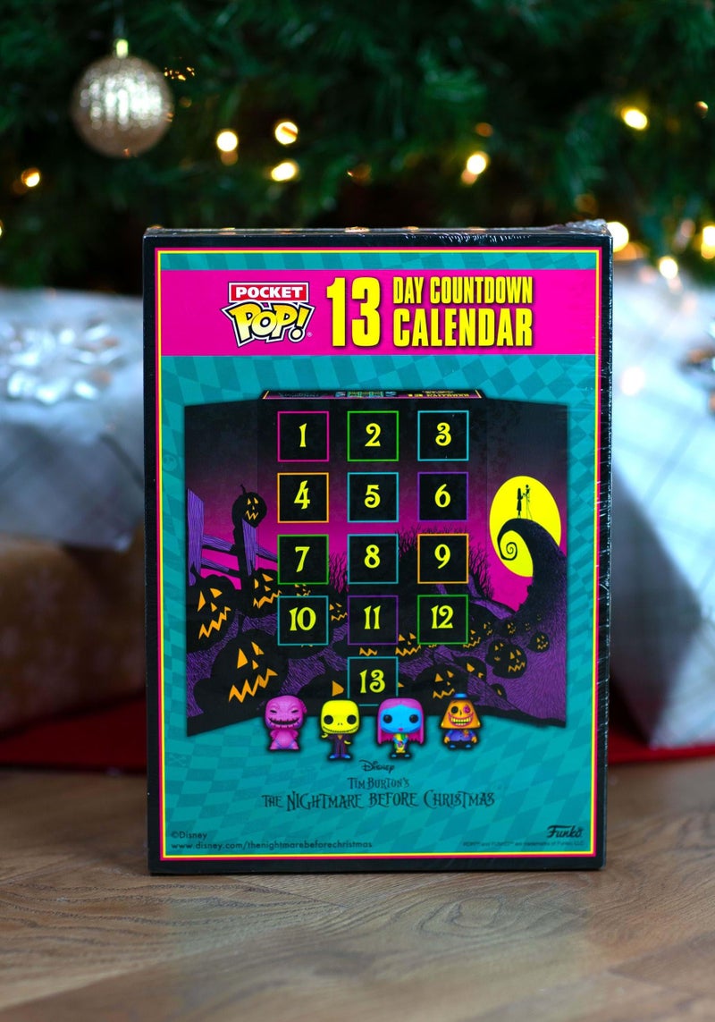 Funko Pop! Advent Calendar: 13 Days - The Nightmare Before Christmas (Blacklight), Multicolor, 63959 - Image 2