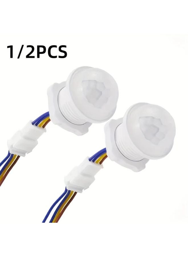 1pc Smart Light Switch PIR Motion Sensor Hardwired Automatic On Off Closet Pantry - Image 2