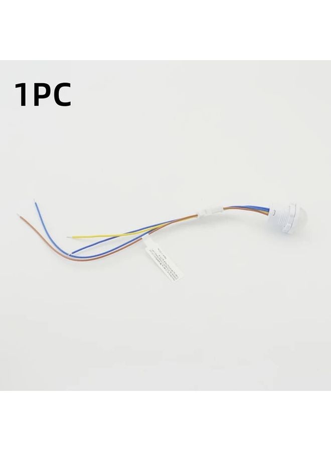 1pc Smart Light Switch PIR Motion Sensor Hardwired Automatic On Off Closet Pantry - Image 1