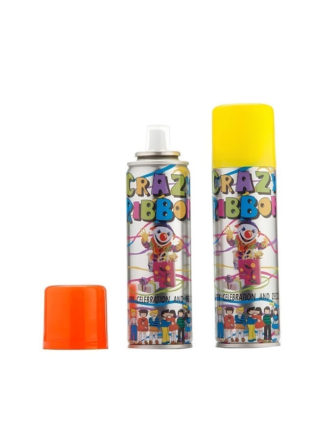 Crazy Ribbon Spray - 24 PCS Pack - Silly String - For All Kinds of Fun Celebrations - Image 4