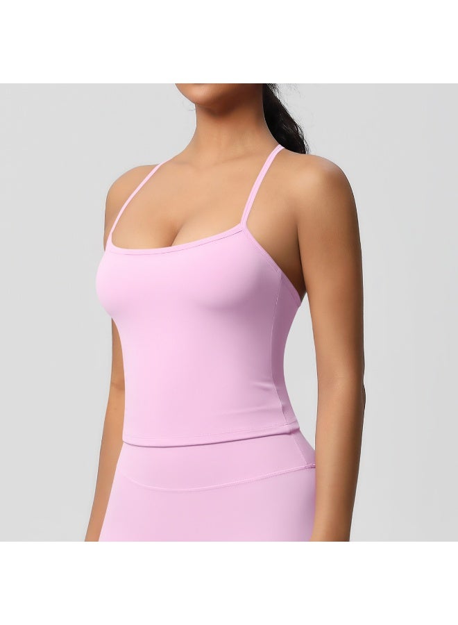 KUYING Beautiful Back Yoga Suit Quick Drying Top Running Sports Vest Slim Fit Fitness Suit Yoga Clothing Sportwear Woman Top - Image 2