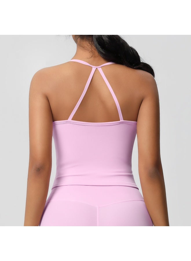 KUYING Beautiful Back Yoga Suit Quick Drying Top Running Sports Vest Slim Fit Fitness Suit Yoga Clothing Sportwear Woman Top - Image 3