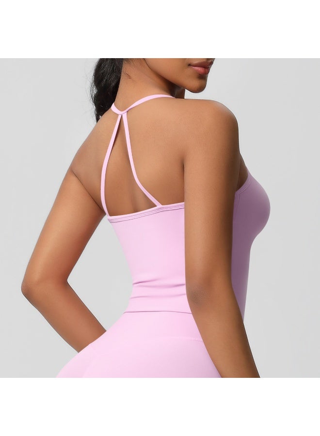 KUYING Beautiful Back Yoga Suit Quick Drying Top Running Sports Vest Slim Fit Fitness Suit Yoga Clothing Sportwear Woman Top - Image 4