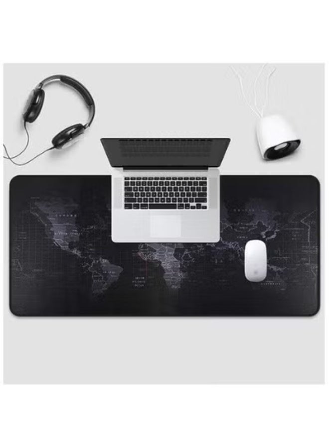 Large Gaming Mouse Map Pad 700×300×4MM ,with Non-Slip Base,Waterproof and Foldable Pad,Desktop Pad Suitable for Gamers, Suitable for Desktop, Office and Home - Image 2