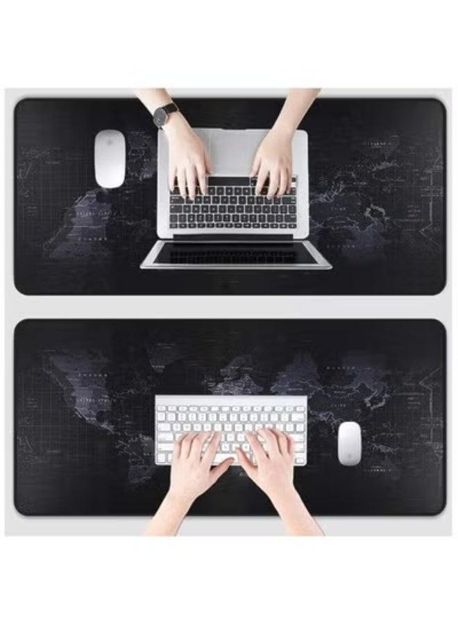 Large Gaming Mouse Map Pad 700×300×4MM ,with Non-Slip Base,Waterproof and Foldable Pad,Desktop Pad Suitable for Gamers, Suitable for Desktop, Office and Home - Image 3