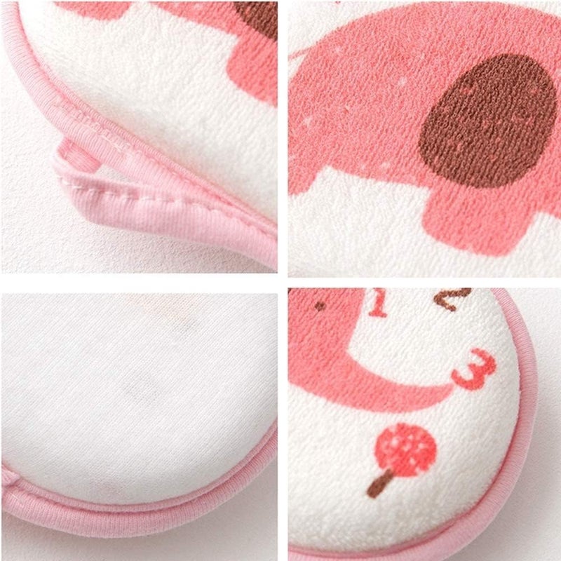 3 Pcs Soft Pure Cotton Baby Bath Sponge Set - Gentle Foam Rub Shower Sponge for Newborns & Toddlers, Perfect for Sensitive Skin - Image 1