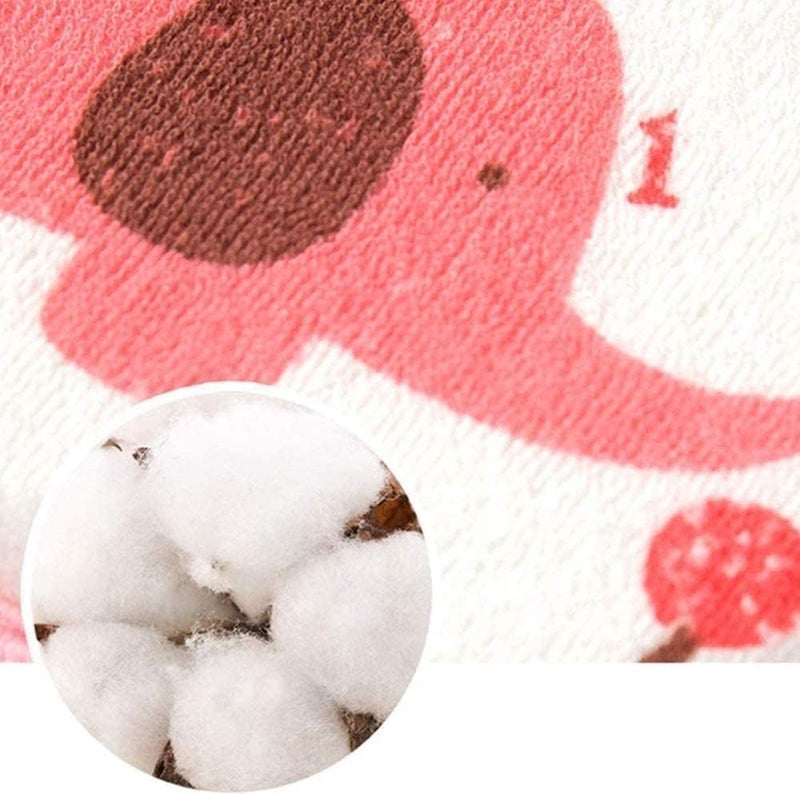 3 Pcs Soft Pure Cotton Baby Bath Sponge Set - Gentle Foam Rub Shower Sponge for Newborns & Toddlers, Perfect for Sensitive Skin - Image 2