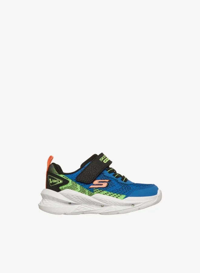 SKECHERS Boys Meteor-Lights 2.0 Hook & Loop Sneakers