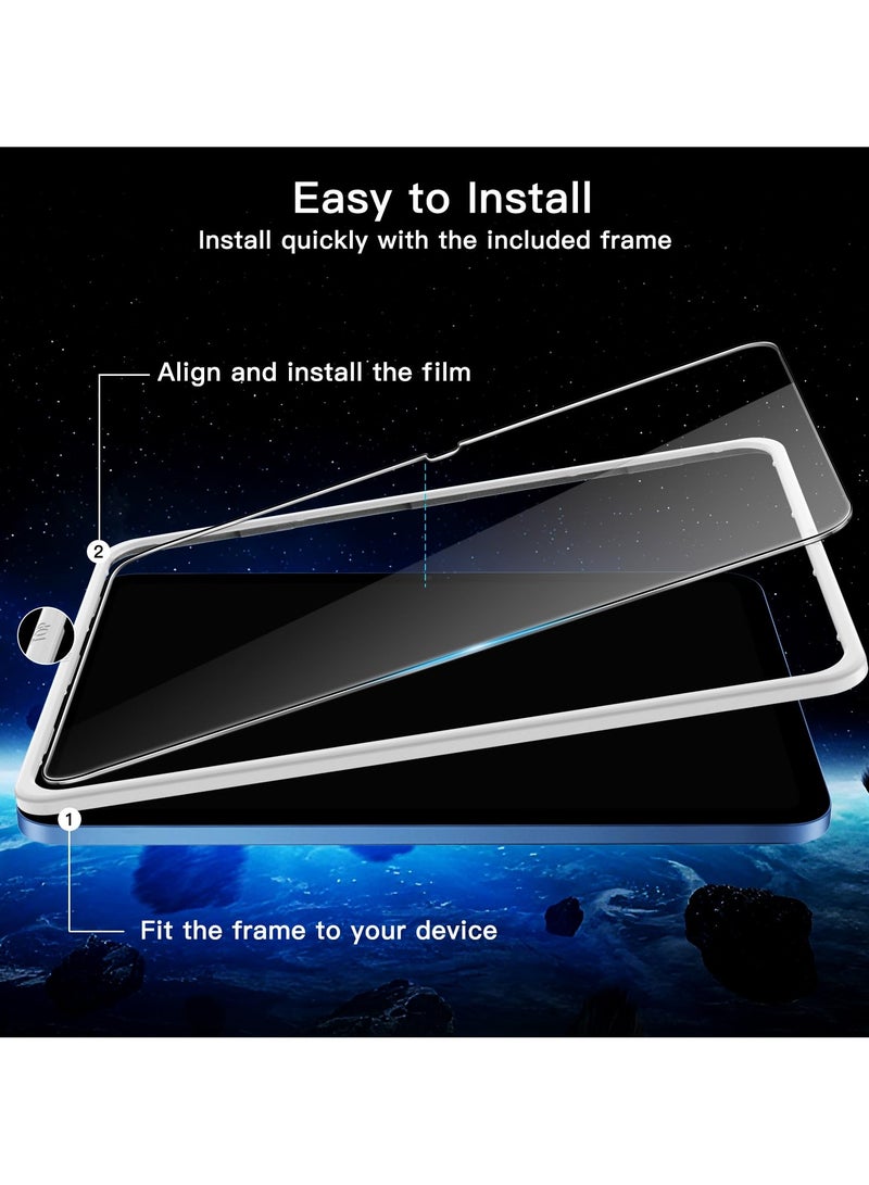 Jetech Screen Protector for iPad 10 (10.9-Inch, 2022 Model, 10th Generation) with Easy Installation Frame, Tempered Glass Film, HD Clear, 2-Pack - Image 3