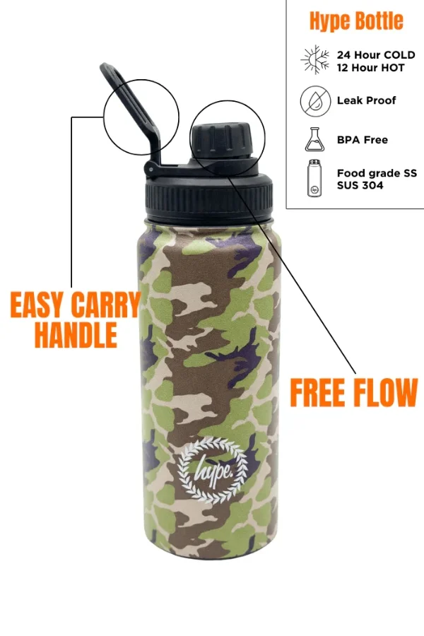 چاست هايب Insulated Bottle - 600ml Camo Crest