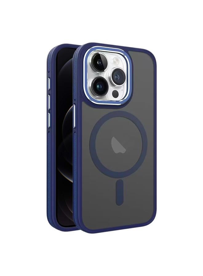 زبون جراب لهاتف iPhone 12 / 12 Pro، جراب مغناطيسي من MagSafe بلونين غير لامع - Image 1