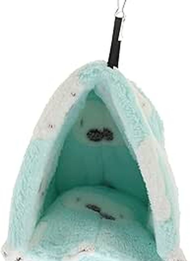 Soft Cotton Hamster Bed Cozy Winter Hideaway Small Animal Sleeping Nest for Guinea Pigs Squirrels - Image 1