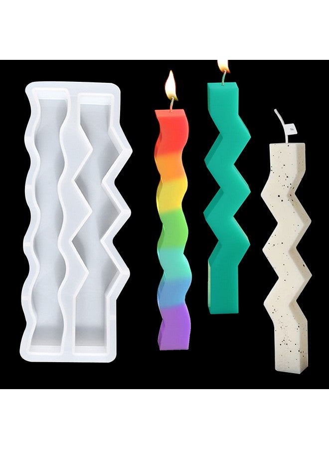 Wehous Silicone Candle Molds Unique Silicone Resin Mold For Pillar Aromatherapy Candle Soap Wax Making Epoxy Casting Mold For Diy Resin Clay Craft Art Supplies Home Decoration - Image 2