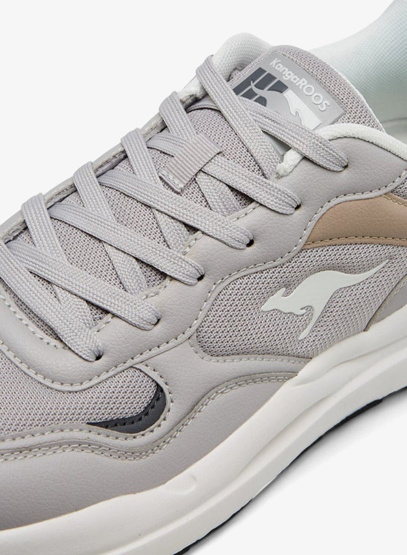 kangaROOS Men's Panelled Sports Shoes with Lace-Up Closure - Image 4