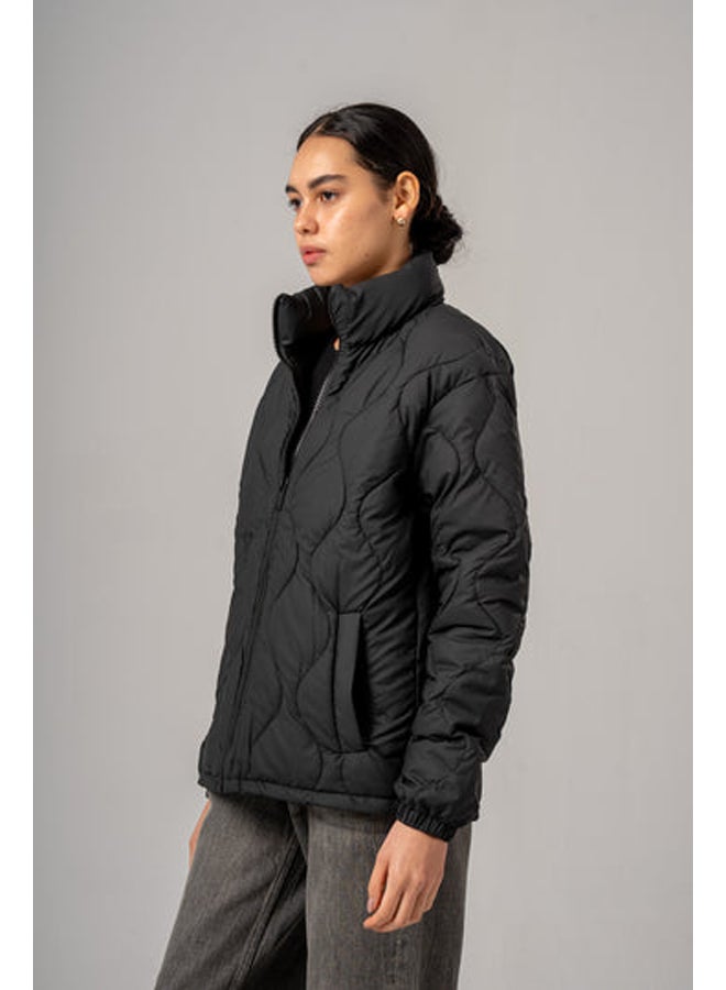 ASTK High Neck Puffer Jacket - Image 2