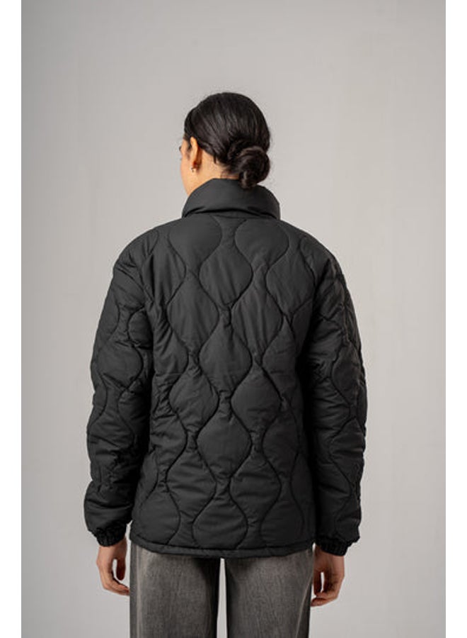 ASTK High Neck Puffer Jacket - Image 3