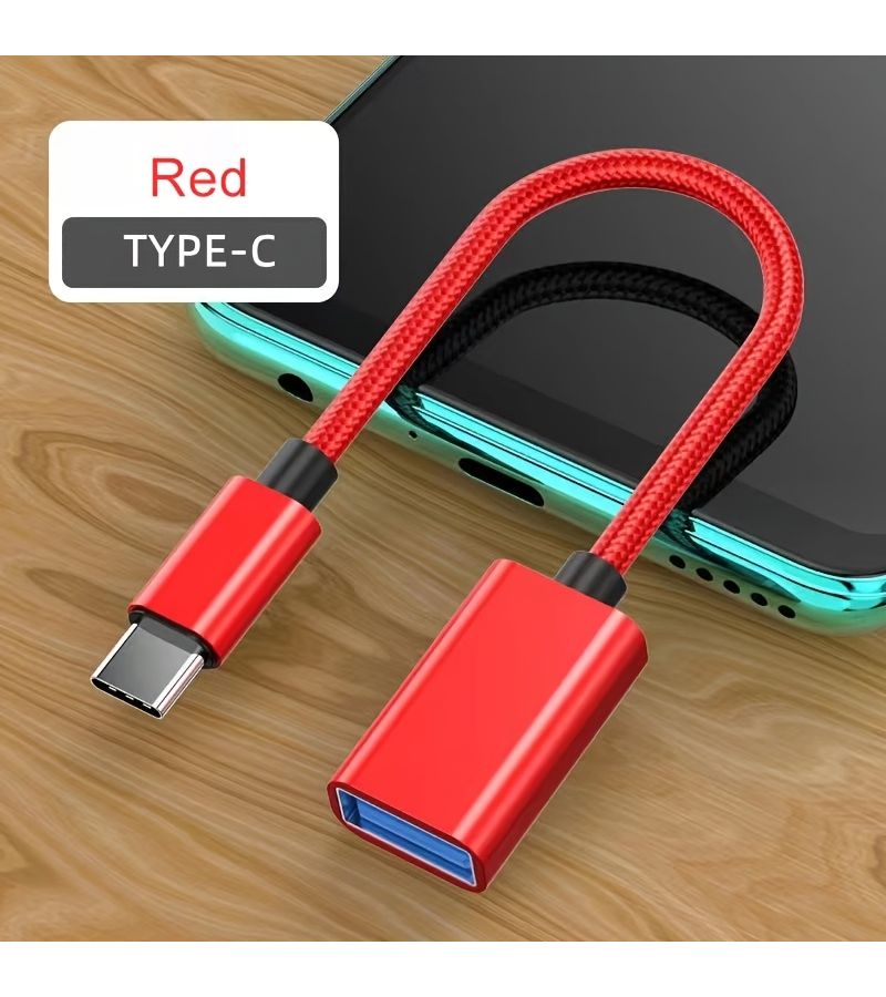 5 قطع كابل محول USB-C OTG من نوع C ذكر إلى USB 2.0 أنثى للهاتف المحمول والكمبيوتر المحمول - Image 4