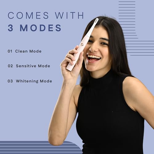 Winston Rechargeable Super Sonic Electric Toothbrush High-frequency Vibration 3-Cleaning Modes with upto 30 Day -IPX7 Waterproof - Image 4