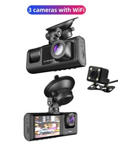 FPC IPS Screen 1080P Full HD Dash Cam, Night Vision Car DVR, Vehicle Black Box Recorder, Car Accessories with Sensor Parking Monitor Loop Recording  - Image 2