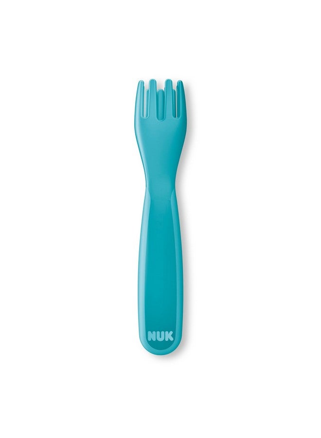 NUK Pretensil Dipper Spoons and Forks, 4 Pack, 6+ Months - Image 2