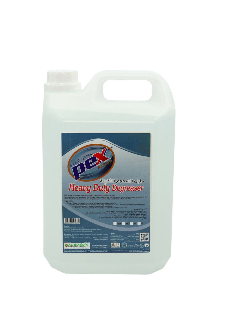 Pex Active Heavy Duty Degreaser 5 Ltr