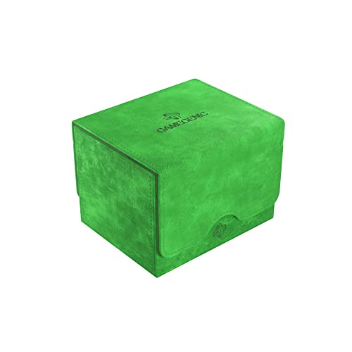 GameGenic Deck Box – Sidekick XL Green 100CT – Durable and Sturdy TCG, OCG, CCG Card Storage – Compatible with Pokemon, Yugioh, Commander, and MTG Magic: The Gathering Cards - Image 1