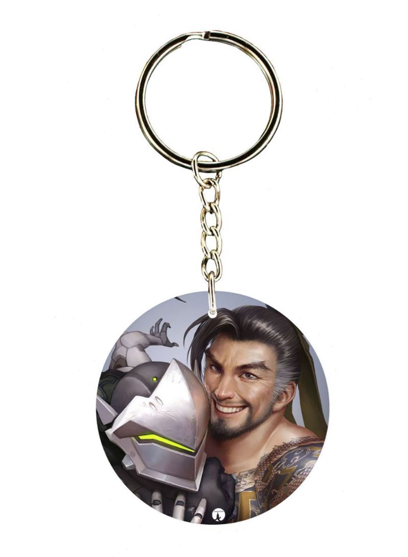 The Overwatch Video Game Printed Keychain