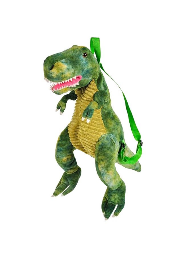 Rhode Island Novelty 20" Dino Backpack T-Rex , Green - Image 1