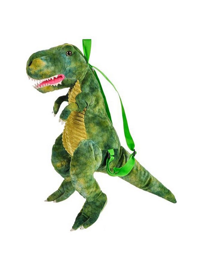 Rhode Island Novelty 20" Dino Backpack T-Rex , Green - Image 4