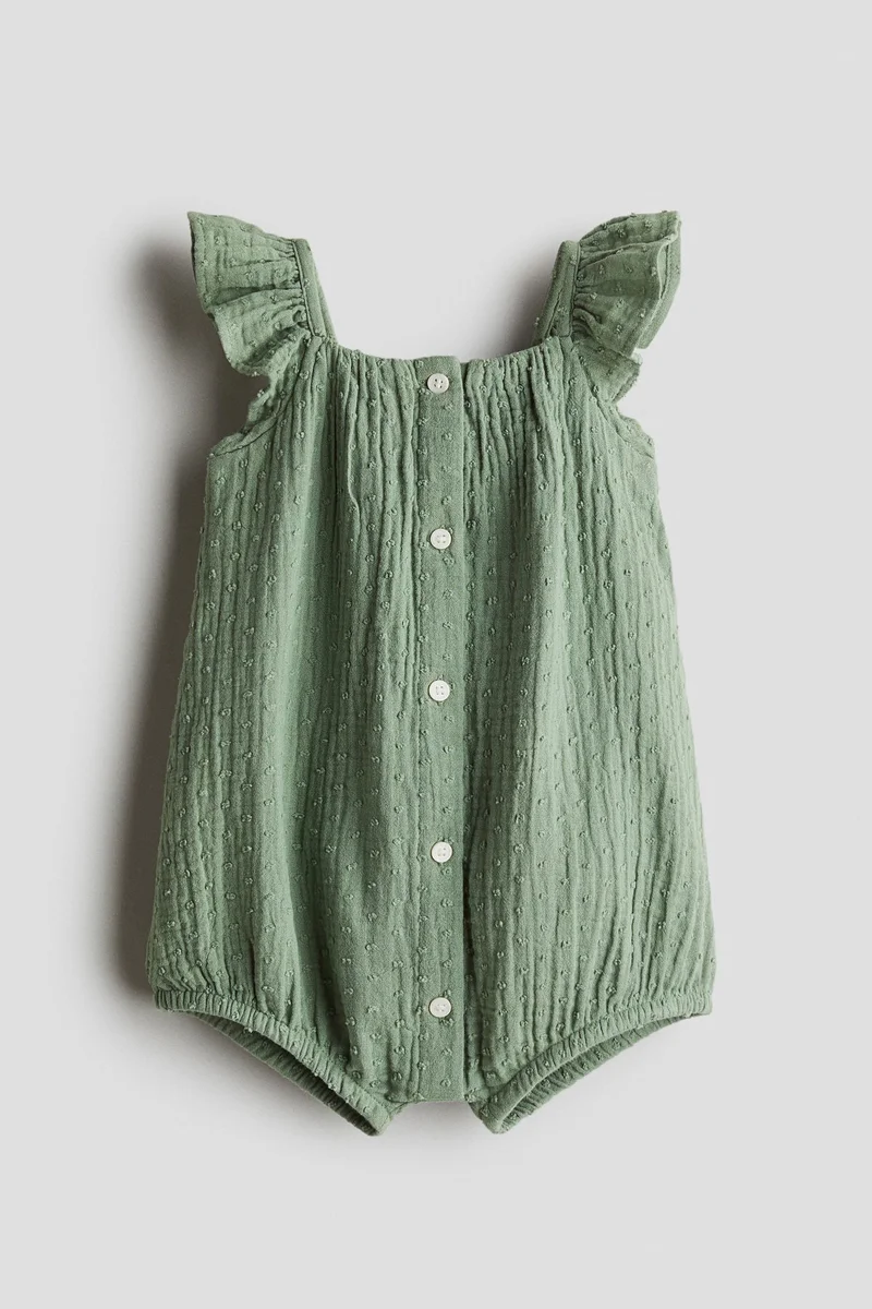 اتش اند ام Cotton romper suit