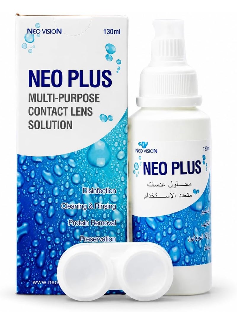 neo plus New Plus Multi-Use Lens Solution 130ml - Image 1