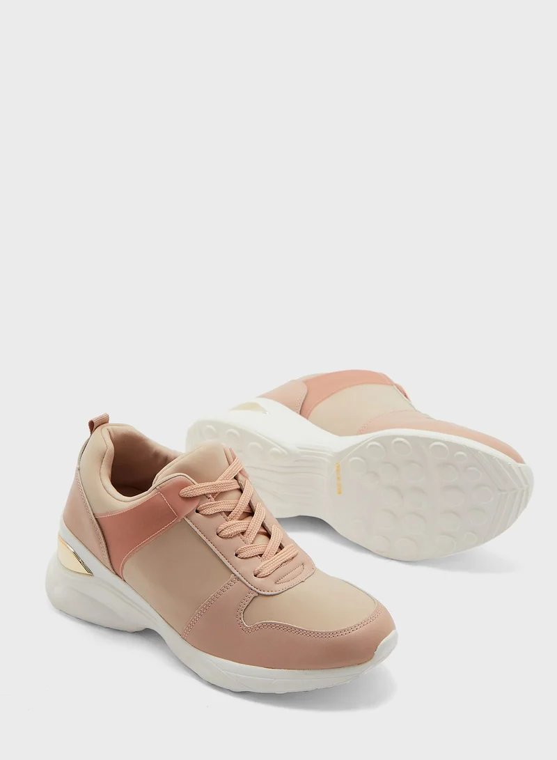 Ginger Laceup Wedge Sneaker
