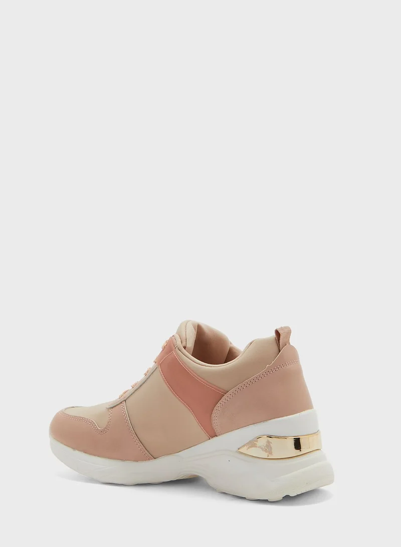Ginger Laceup Wedge Sneaker