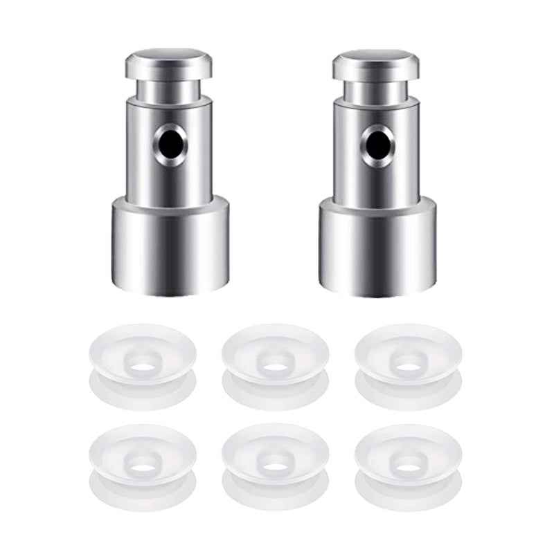 WAFJAMF WAFJAMF Universal Replacement 2 pcs Floater and 6 pcs Sealer for Power Pressure Cooker Electric Pressure Cookers Parts Such as XL YBD60100 PPC780 PPC770 PPC790 