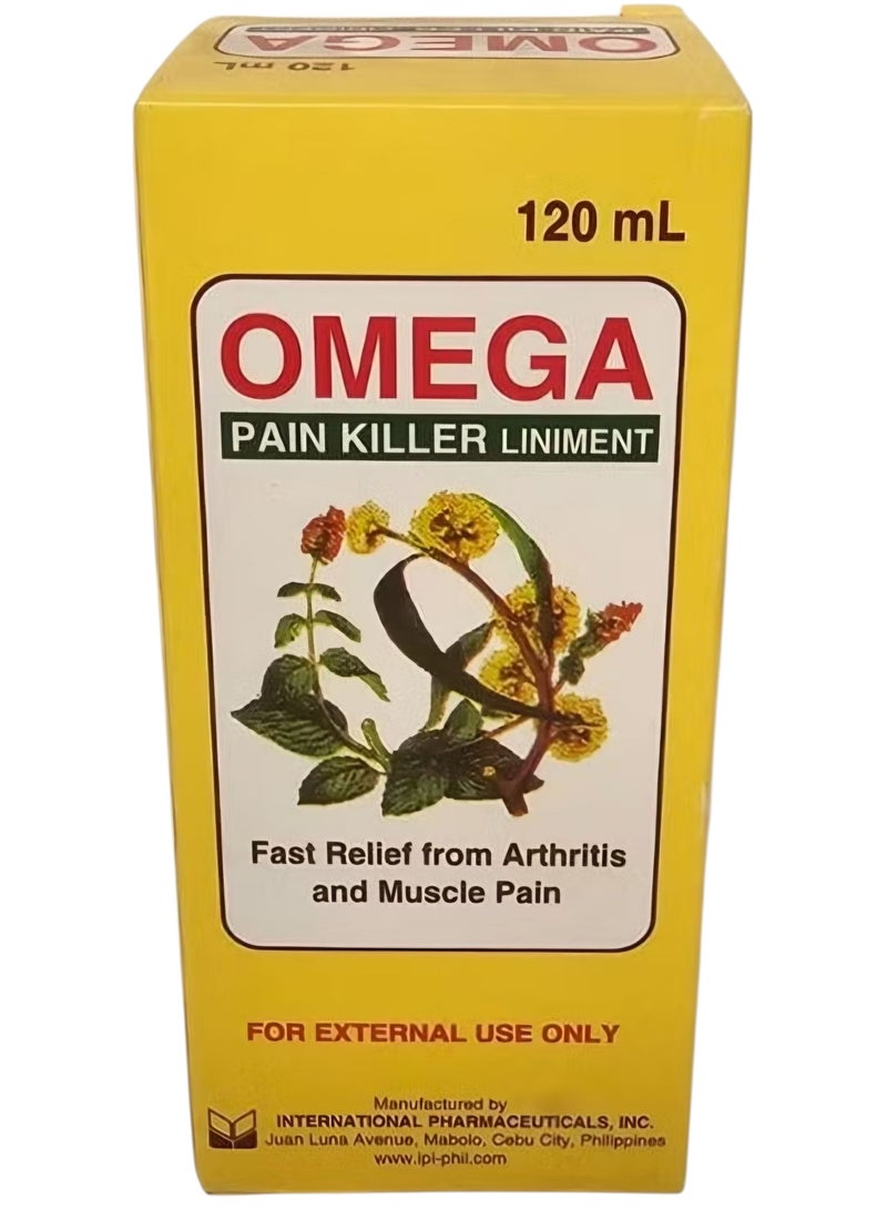 أوميغا مرهم مسكن للألم لتخفيف الألم بسرعة 120 مل - Image 1