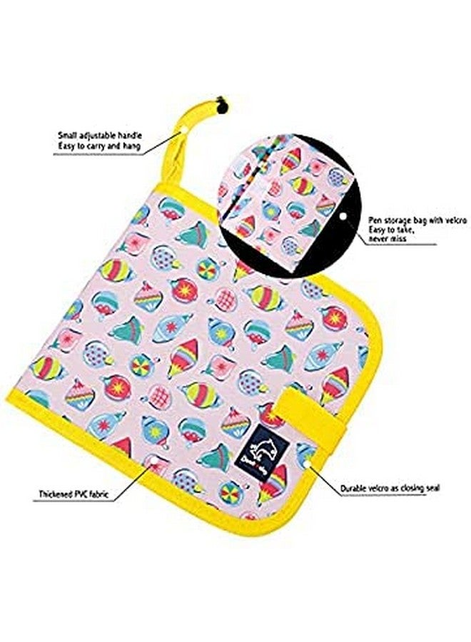 Samvardhan Colouring Drawing Board Erasable Painting Book Doodle Pad Portable Reusable Writing Boards Toys Gift for Kids & Children 14 Pages(Mix Design) - Image 5