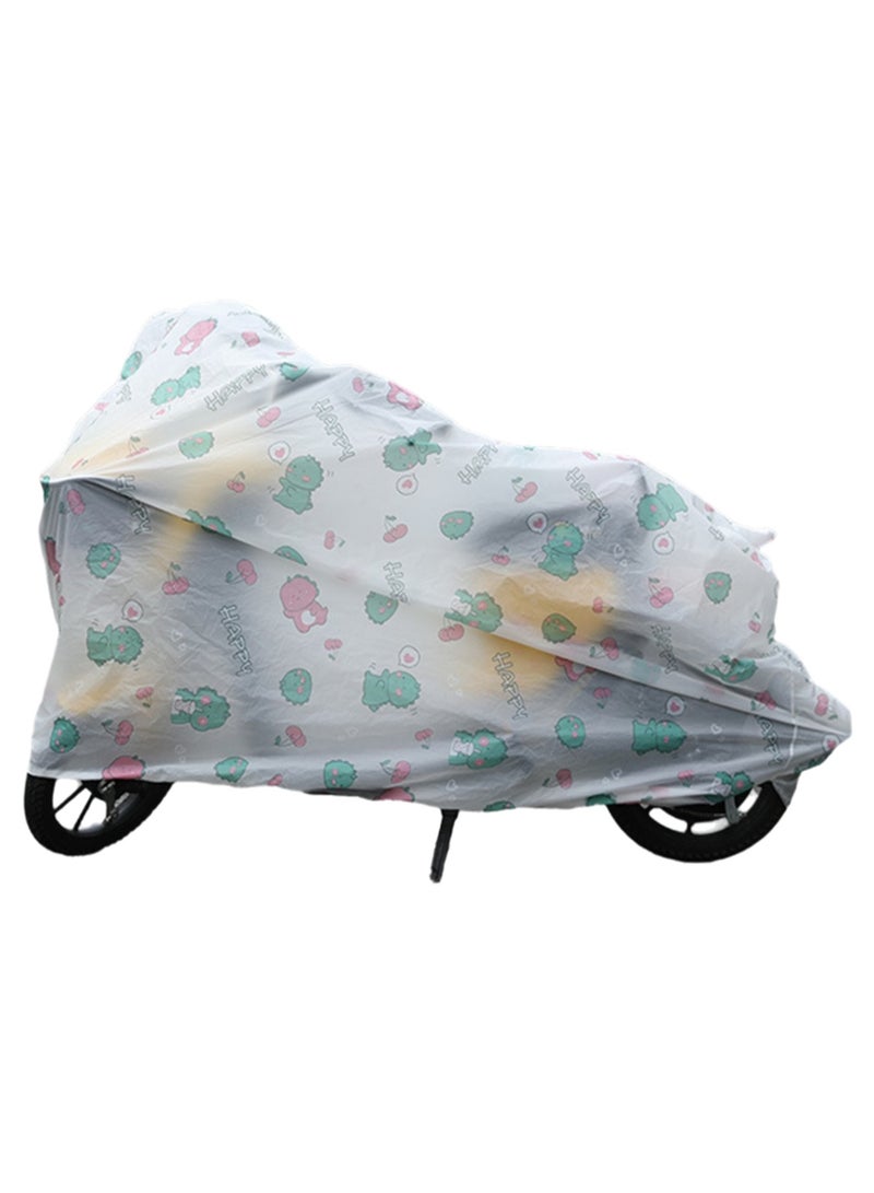 Generic Dinosaur Pattern Bicycle Cover Waterproof Outdoor Bicycle Rain Cover（1.8m ）  - Image 1