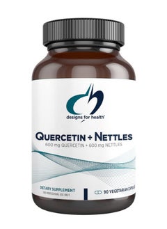 Quercetin + Nettles Immune Support Supplement Nettle Leaf + Quercetin Supplement With Flavonoids To Support A Healthy Inflammatory Response (90 Vegan Capsules)