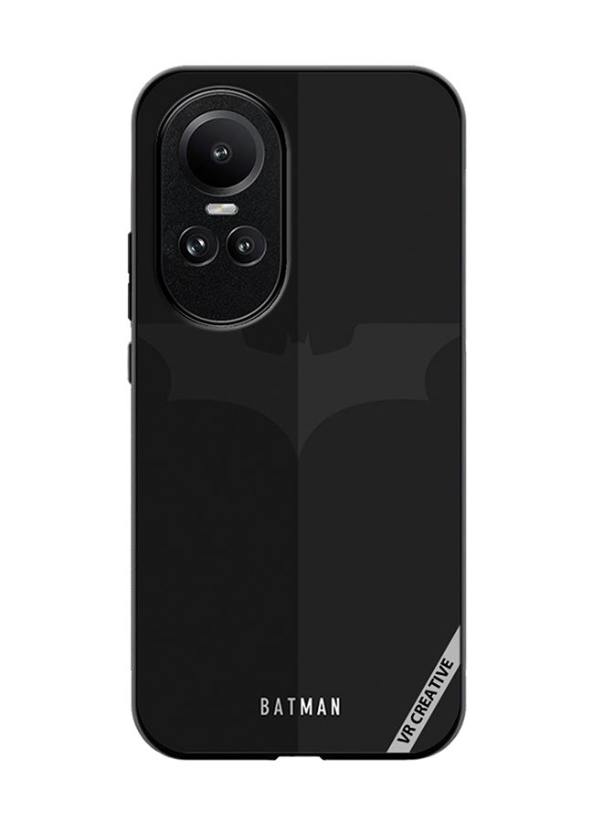 VR CREATIVE Protective Case Cover For Oppo Reno 10 Batman Design Multicolour - Image 1