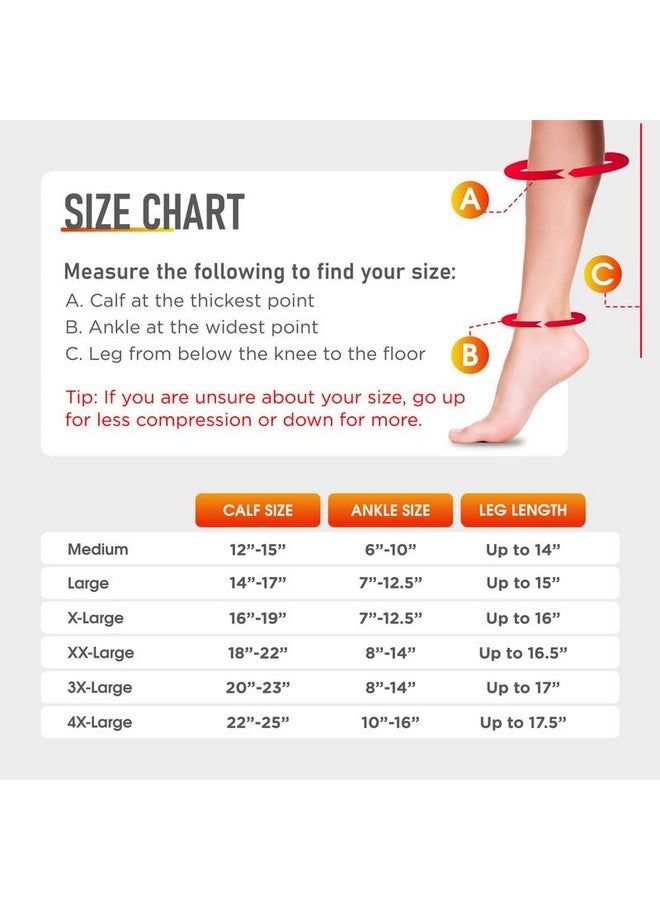 Lemon Hero Lemon Hero Zipper Compression Socks for Women and Men, Open Toe 15-20 mmHg Compression Stockings with Zip Guard, Supports Circulation and Leg Comfort, Designed for Swelling Relief - Large, Beige - Image 1