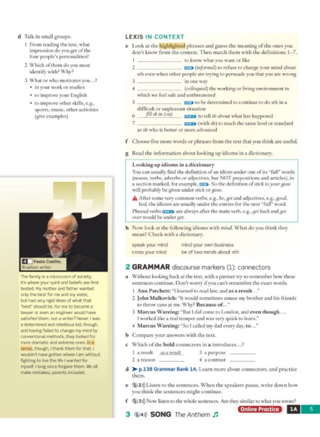 كتاب أوكسفورد American English File - كتاب الطالب - المستوى 5 (المتقدم/Advanced) - الإصدار الثاني - Image 4