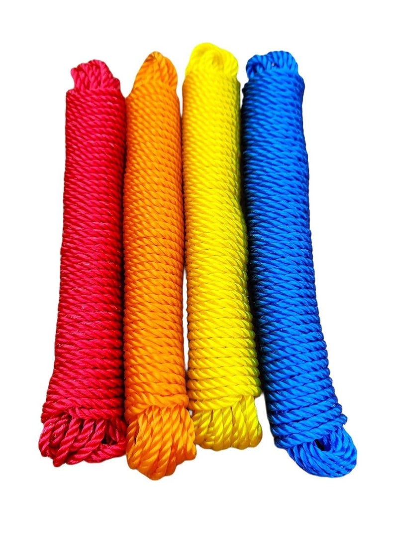 فكسر حبل نايلون متعدد الأغراض من فيكسر، 8 مم × 15 متر - ألوان متنوعة - Image 5