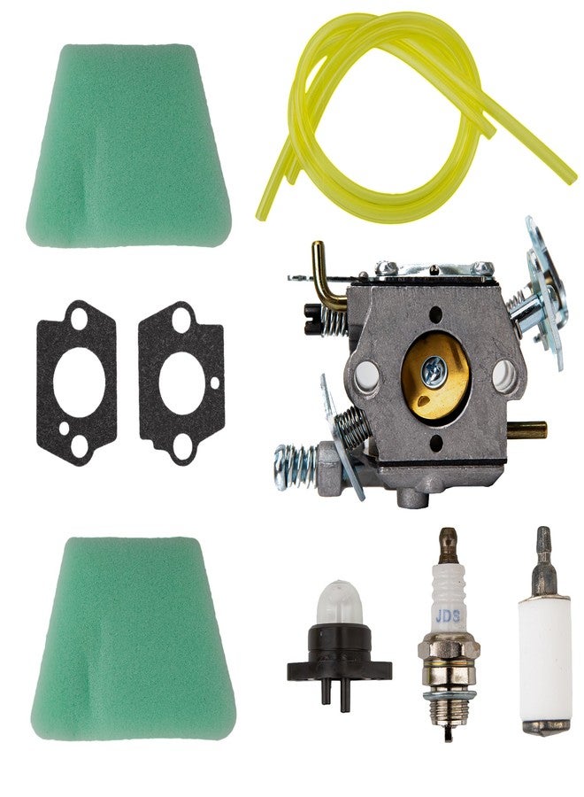 BuleVina Carburetor Carb Replacement for Craftsman 42cc Chainsaw 2.6 CID / 42CC Engine 18-in.bar Chain Saw Gasoline Air Filter Chain Saw Gasket - Image 1