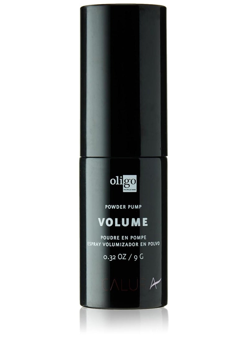 Oligo Professionnel - calura Powder Pump Volume - Instant volumizing powder for hair - Fiber spray - Paraben free - Texturizing powder - Root lifter for fine hair - 0.32oz - Image 1