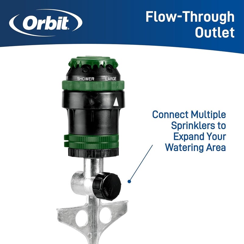 ORBIT 4-Pack 58573N H2O-6 Gear Drive Sprinkler - Image 2