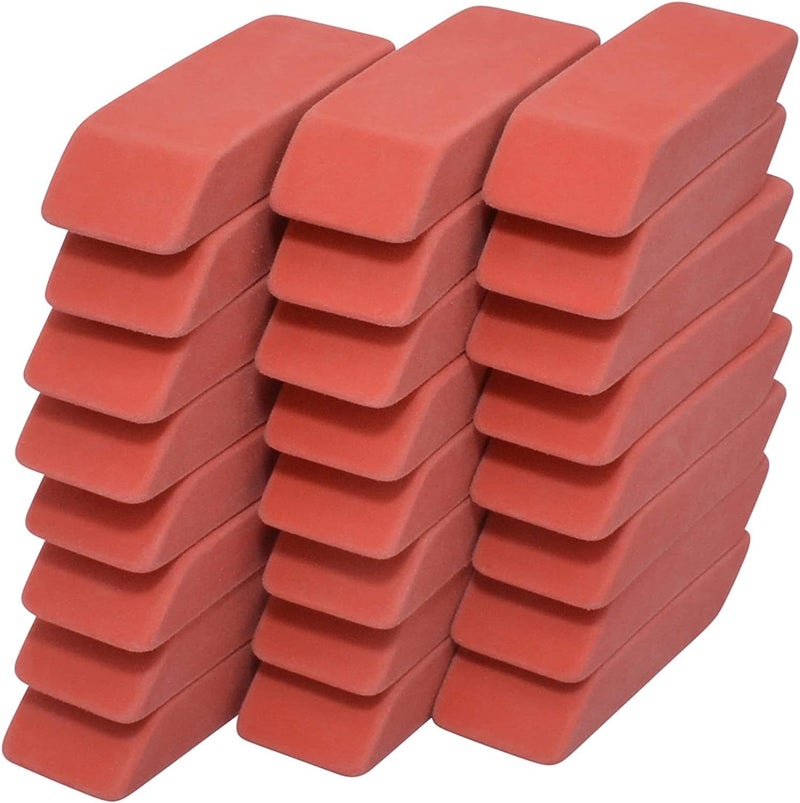 Westcott Westcott 55878 Pink Erasers Bulk Set 24 Pack - Image 1