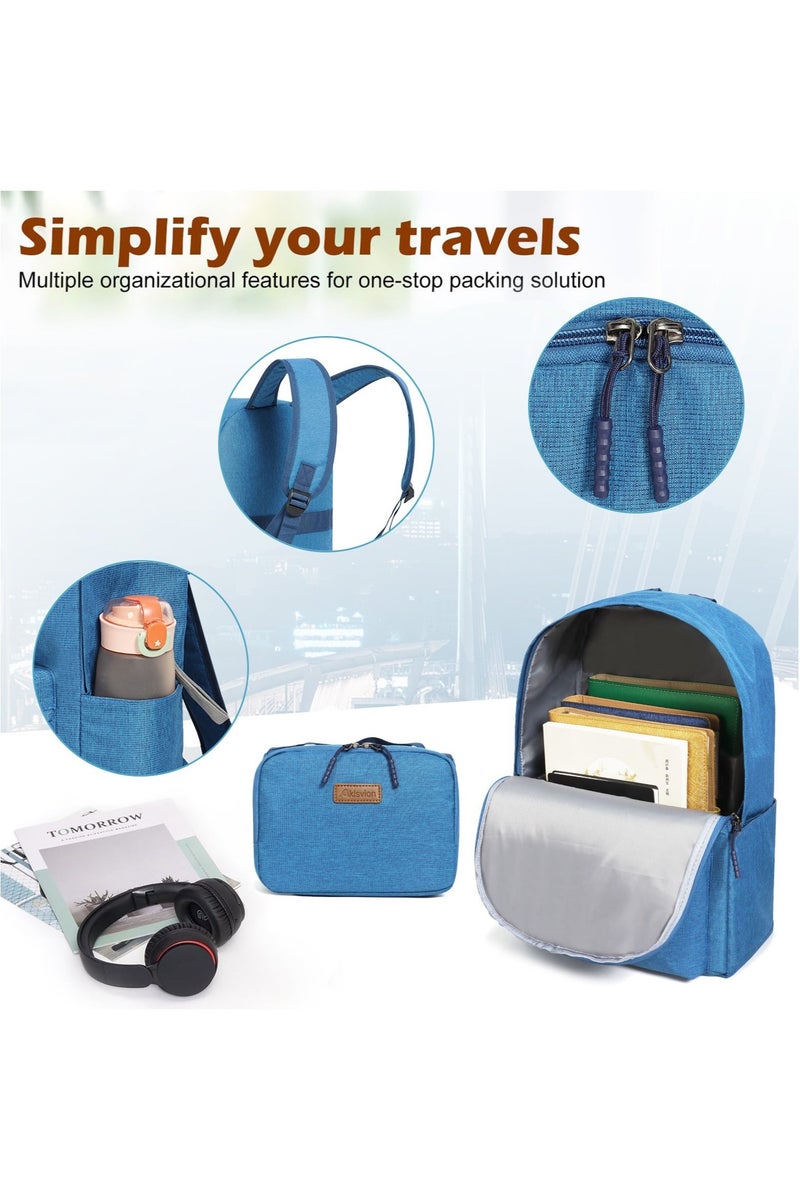 SUMAKA ABS+PC Travel Luggage set 6 pcs 16“+20”+24“+28” with backpack & toiletry bag - Hardshell Lightweight - Image 5